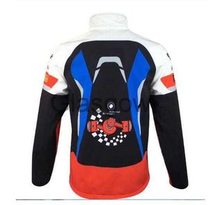 Motorradbekleidung, Motorrad-Rennbekleidung, Outdoor-Sport, weiche Stoffjacke, Motorrad-Rennsport, Reitbekleidung, mit Reißverschluss, warm halten x0803