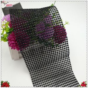 Dekoracyjne kwiaty Roll Tiul Crystal wstążki 10 jardów ręka wykonana DIY Trim Bling Diamond Tort