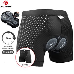 Cycling Shorts XTIGER Mens Underwear Breathable Mesh Riding Underpant Gel Pad Shockproof Bike Bicycle 230802