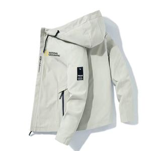 メンズジャケット屋外キャンプハイキングジャケット2023メン通気性防水性パーカートレンチコートアドベンチャージャケット230802