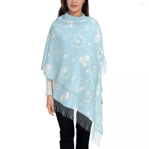 Sciarpe Modello senza cuciture Oggetti per bambini Vestiti nati Accessori Scialle di pashmina da donna Avvolge Sciarpa con frange Lunga grande