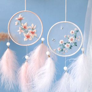 Produkte im chinesischen Stil, Anfänger-Stickerei, DIY, handgefertigt, selbstgesticktes Materialpaket, Traumherstellung, Band-Stickerei, Auto-Anhänger-Dekoration