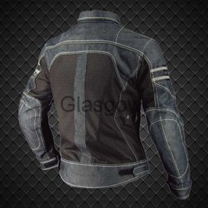 Motorcycle Apparel Riding suit men's motorcycle summer mesh jacket JK006 antifall knight motorcycle jeans jacket racing suit x0803 x0802