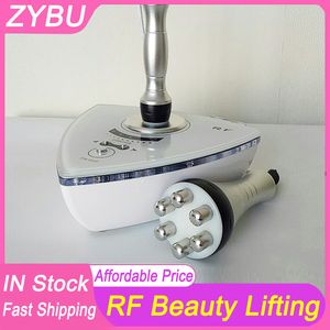 2 in 1 RF Beauty Anti Aging Radiofrequenz Facelift Hautstraffung Faltenentfernungsmaschine mit 2 Sonden Multipolar und Tripolar Kopf