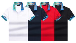 Högkvalitativ stil Mens Designer Polo Tshirt Kläder Mens T Shirt Polos Fashion Märke Summer Business Leisure Polo Shirts Running Outdoor Short Sleeve Sportswear
