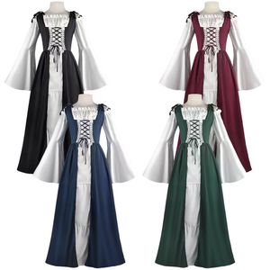 best selling Halloween Costumes for Women Medieval Sexy Costumes Adult Renaissance Dresses Gowns Carnival Party Irish Victorian Corset Costume Cosplay Clothe size XS-3XL