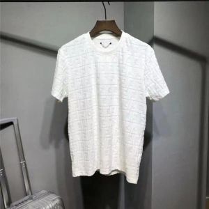 メンズカジュアルポロシャツデザイナーTシャツ3DレタージャクアードボタンTシャツTシャツMEN BUSINESS TSHIRT短袖ティースウェットシャツラグジュアリーコットンプルオーバー