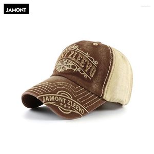 Berretti a sfera Europa America Ricamo Lavaggio Fare Vecchio Baseball Primavera Autunno Marca Snapback Cappelli in cotone per donna Uomo