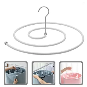 Hangers Spiral Blanket Hanger Dorm Quilt Drying Rack Windproof Bulky Clothing Stainless Steel