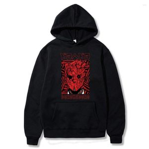 Men's Hoodies Anime Dorohedoro Hoodie 90s Manga Shin Kaiman Print Men Women's Fashion Casual Vintage Oversized Hooded Sweatshirts