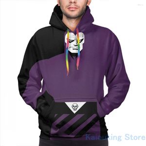 Erkek Hoodies Mens Sweatshirt Kadınlar için Komik The Ghost Baskı Gündelik Hoodie Streatwear