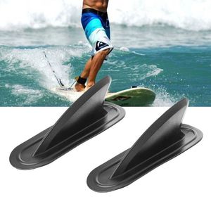 Kayak aksesuarları 2pcs Surfboard Finler Kano Kürek Tahtası Aquaplane Center Surg Kayak Skeg İzleme Fin Tail Vane 230802