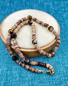 Chains Beaded Natural Coconut Shell Agate Necklace For Men And Women African Surfing Men's