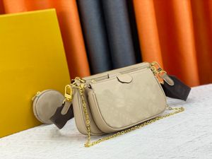 2023 High quality design luxury shoulder bag Cow leather production exquisite elegant style variety urban beauty must 44823