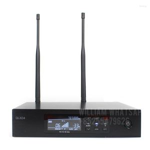 Mikrofonlar qlxd4 beta58 beta87a uhf gerçek çeşitlilik karaoke sahne performansları için kablosuz mikrofon sistemi mikrofon