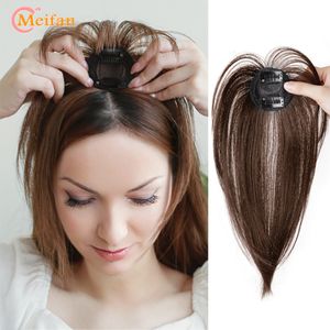 Toucas de peruca MEIFAN franja sintética 3Dair franja estilo grampo franja estendida bordas falsas franja falsa natural franja top hair franja nuvem invisível 230803