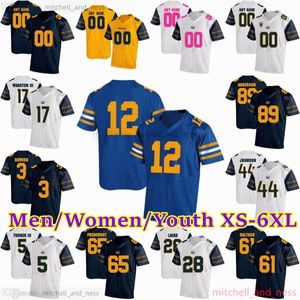 Benutzerdefinierte XS-6XL NCAA California Golden Bears Fußballtrikot 99 Siulagisipai Fuimaono 28 Quentin Tartabull 21 Stefan McClure Ricky Walker III Patrick Laird Turner III