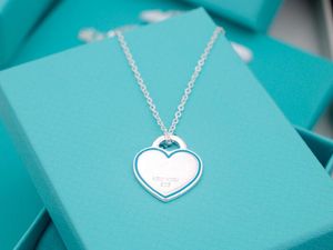 Realfine888 3A TF NETLACE HEART LENDLACES in Silver Jewelry Jewelry Designer for Woman with Box TF30 21-39