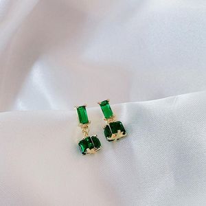 Stud Earrings JUWANG 2023 Luxury 14 K Real Gold Filled For Women Cubic Zirconia Brincos Fine Jewelry Pendientes Mujer