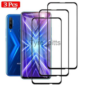 Protekcje ekranu telefonu komórkowego 3PCS Pełna temperamentowa szkło dla Huawei Y5P Y6P Y7P Y8P Y8S Y9S Y6S Y9 Prime 2019 Y7 Y6 Y5 Lite 2018 Glass Screen Protector Film x0803