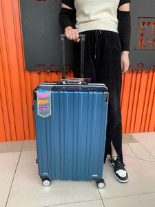 Suitcase 22 Inches 26 Rolling Luggage Travel Suitcases hard shell Bags On Wheels Carry Trolley Bag Suitcase Fashion 230803 220505