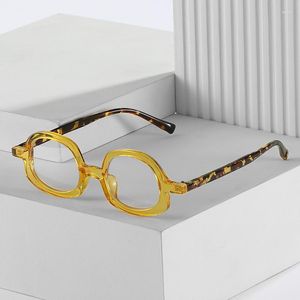 Sonnenbrille Retro Runde Optische Brillen Rahmen Männer Frauen Gläser Vintage Myopie Brille Anti Blau Licht Brillen