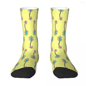 Erkek Çorap Beyin Nöron Desenli Strik Olgu Çorbası Erkek Kadın Polyester Çoraplar Özelleştirilebilir Sweetshirt