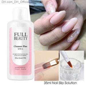 Nail Polish Acrylic gel liquid slider solution Poly nail gel polishing machine Extended smooth cleaning brush Hand tool NT1809-2 Z230802