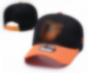 Bonés de beisebol de marca Orioles gorras bones casuais esportes ao ar livre para homens e mulheres chapéus ajustados chapéu ajustável H19-8.3
