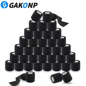 Prese per tatuaggi 361224Pcs Nastro adesivo coesivo monouso Avvolgere rotoli di bendaggio elastico Nastri a strappo facili per tubo 230802