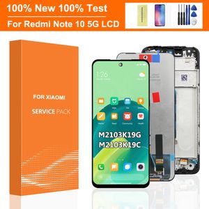 100% Tested Original LCD For Xiaomi Redmi Note 10 5G Display Touch Screen Digitizer Assembly for redmi note 10 5g Lcd