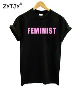 Kvinnors tshirt feministiska rosa bokstäver trycker kvinnor tshirt casual t shirt för lady girl topp tee hipster tumblr drop ship hh2031 230802