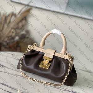 حقيبة سلسلة Crossbody Bag LL10A وجه مرآة عالية الجودة مصمم رفاهية حقيبة كتف جلدية باليد