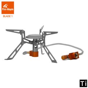 Fire Maple Titanium Stove FMS-117T Ultralight Outdoor Camping Piece pieców pieców lekkie piec gazowy przenośne palniki gazowe