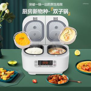 Double Bladder Body Mini Intelligent Small Electric Cooker Household Multi-function 2-3 Persons