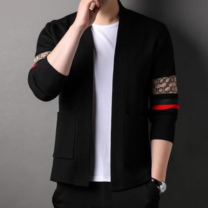 Men's Sweaters V-neck Hoodies Designer jackets Fashion Knitted Cardigan Dress Casual Coats Jacket Mens Clothing Cardigan Men Knitting Sweater Coats
