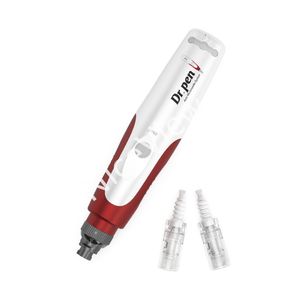 Derma Pen Auto Microneedle System Comprimentos de agulha ajustáveis 0,25 mm-2,0 mm Electric Derma Recarregável Plug-in