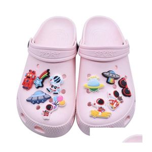 Shoe Parts Accessories Wholesale Custom Food Chick Fit Pvc Clog Charms For Buckcle Decorations Party Gift Drop Delivery Series Randomly