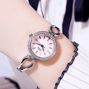 Zegarze Women Watch Watch Wysokiej jakości Nowoczesne designerskie wodoodporne kwarcowe stalowe zegarek ze stali nierdzewnej 25 mm