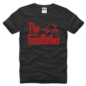 Men's T-Shirts the good father the god father movie funny design printed t-shirts cotton tops tee shirts graphic tee fashion men shirts short sleeve C191