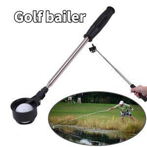 Other Golf Products Golf Ball Retriever 79 inch 8 Sections Stainless Steel Telescopic Ball Picker Pick Up Grabber Golf Training Aids Accessories 230803