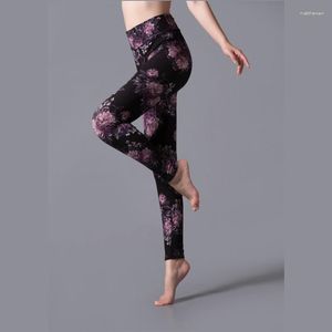 Women's Leggings Leopard Print Stretch Workout Push Up Ankle Length Polyester Fitness Knitted Ankle-Length Colorful Bottom Pants