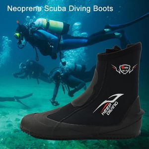 Fins Gloves 5mm Diving Boots Neoprene Scuba Diving Snorkeling Water Shoes High-top Waterproof Non-slip Fish Hunting Shoes Keep Warm 230802