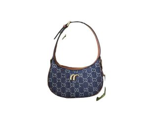 A6 Moda Bolsas de ombro corrente Afrodite vagabundo bolsa de ombro feminina bolsas meia-lua crescente bolsa de couro genuíno letras da moda Fecho de zíper Várias cores