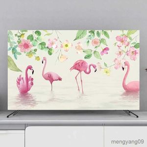 Пыль -чехла New Hight Upgrade TV Cover Dust Cover Home Living Room TV Dust Clate Cover 55 65 Home R230803