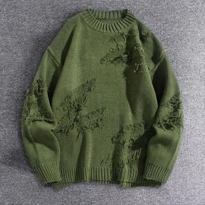 Męskie swetry 2023 Autumn and Winter Y2K Streetwear Męs
