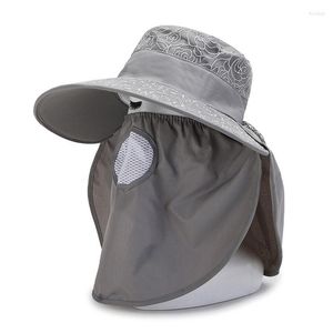 Wide Brim Hats Women Sun Hat Summer Big Empty Top Cap Quick-drying Sunscreen Baseball Ladies Breathable Riding