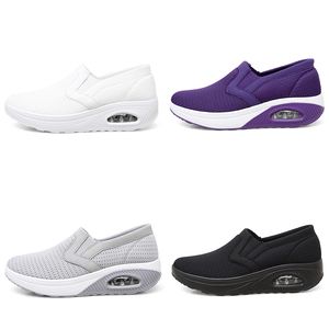 Scarpe da corsa Fashion Top Quality Flying Weaving Rubber Foam Bottom Giallo grigio Donna Uomo Sport taglia 35-41