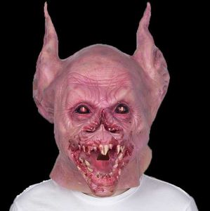 Партийные маски Страшные монстры летучей мыши маскируют головной убор для вампира ужасов, а также костюм ужасов, костюм ужасов L230808