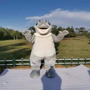 Costume da mascotte delfino Fancy Dress For Halloween Carnival Party formato adulto ship347b